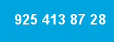 925 413 87 28 925 413 87 28